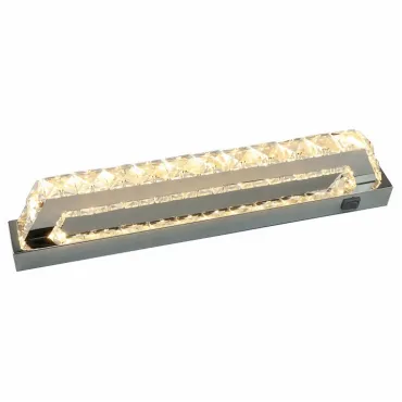 Накладной светильник Arte Lamp Treno A1410AP-1CC Цвет арматуры хром Цвет плафонов прозрачный Накладной светильник Arte Lamp Treno A1410AP-1CC Цвет арматуры хром Цвет плафонов прозрачный