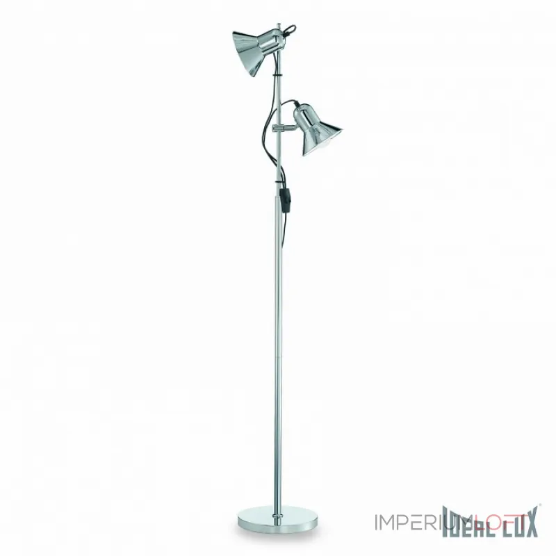Торшер Ideal Lux Polly POLLY PT2 CROMO Цвет арматуры хром Цвет плафонов хром от ImperiumLoft Торшер Ideal Lux Polly POLLY PT2 CROMO Цвет арматуры хром Цвет плафонов хром от ImperiumLoft