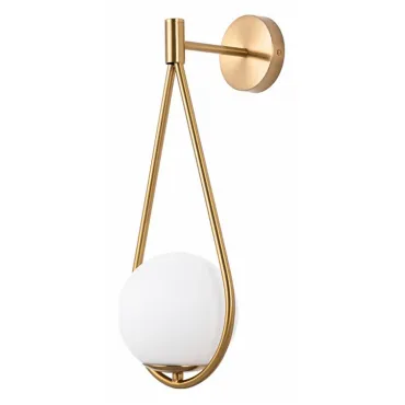 Бра Arte Lamp Matisse A7765AP-1AB Цвет арматуры Коричневый Цвет плафонов Белый Бра Arte Lamp Matisse A7765AP-1AB Цвет арматуры Коричневый Цвет плафонов Белый