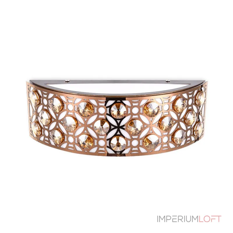 Накладной светильник Ambrella Ice 18 FA9412 Цвет арматуры коричневый Цвет плафонов янтарный от ImperiumLoft Накладной светильник Ambrella Ice 18 FA9412 Цвет арматуры коричневый Цвет плафонов янтарный от ImperiumLoft