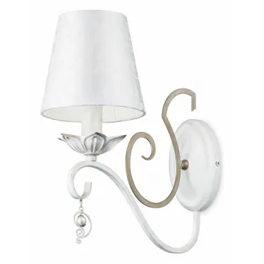 Бра Maytoni Monile ARM004-01-W Цвет арматуры золото Цвет плафонов белый