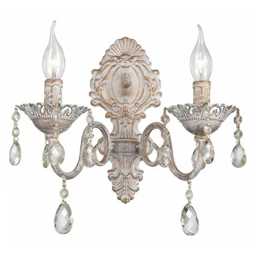 Бра EVOLUCE Splendi SL139.501.02 Цвет арматуры золото Цвет плафонов прозрачный