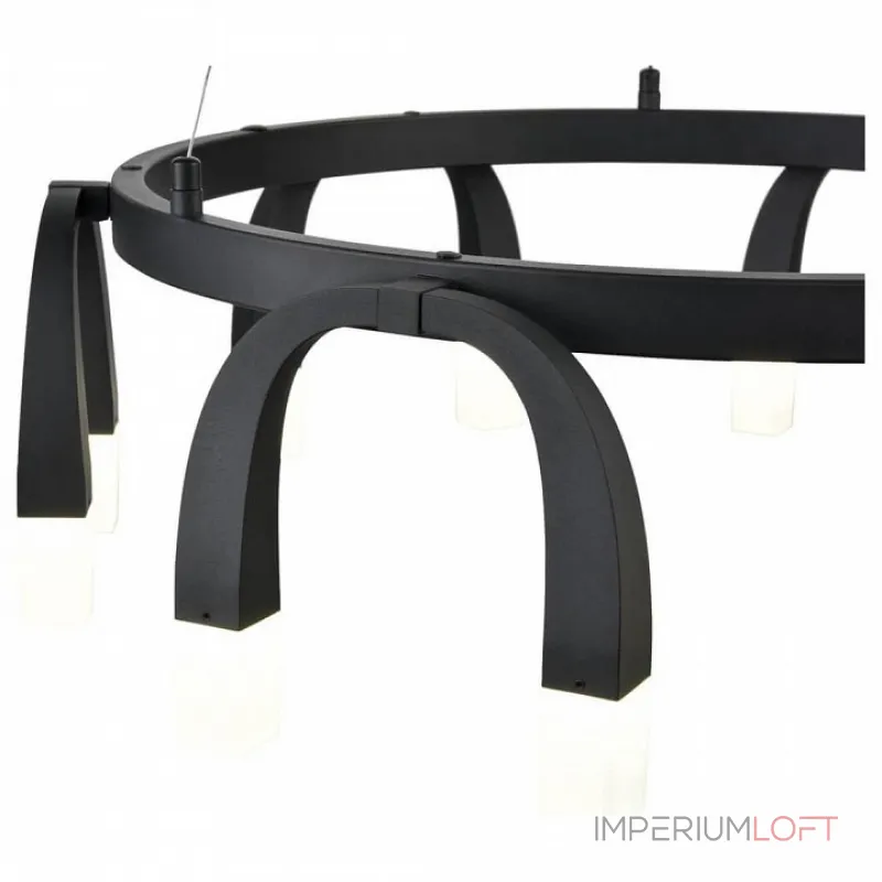 Подвесная люстра Vele Luce Negro 742 VL7102P12 