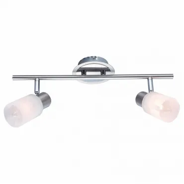 Спот Arte Lamp Cavalletta A4510PL-2SS Цвет арматуры серебро Цвет плафонов белый