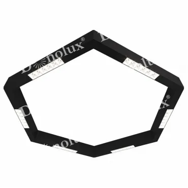 Накладной светильник Donolux DL18515 DL18515С111B36.48.900WB Цвет арматуры черный Цвет плафонов черно-белый