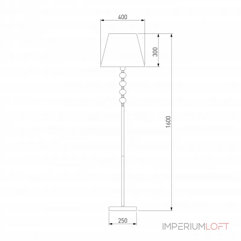 Торшер Eurosvet Rigel 01057/1 черный от ImperiumLoft Торшер Eurosvet Rigel 01057/1 черный от ImperiumLoft