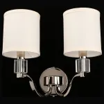 Бра Aployt Ivet APL.706.01.02 Цвет арматуры хром Цвет плафонов кремовый от ImperiumLoft