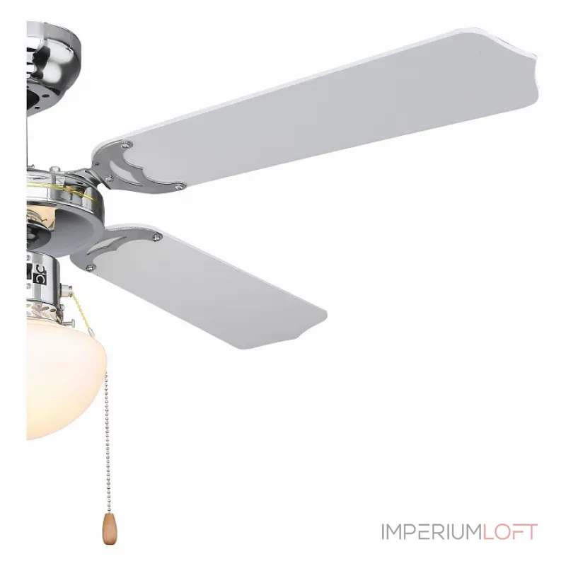 Потолочная люстра с вентилятором Champion 0309CSW Globo