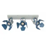 Спот Lucide Picto 17997/03/35 Цвет плафонов синий Цвет арматуры серый от ImperiumLoft