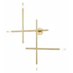 Накладной светильник Vele Luce Corda VL5534W14 Цвет арматуры латунь Цвет плафонов белый от ImperiumLoft