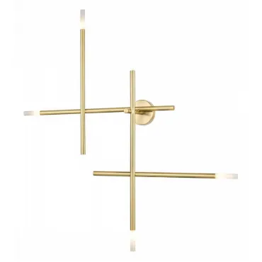 Накладной светильник Vele Luce Corda VL5534W14 Цвет арматуры латунь Цвет плафонов белый