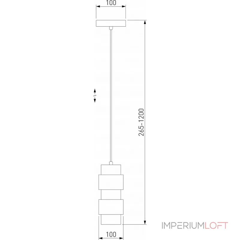 Подвесной светильник 50235/1 Подвесной светильник 50235/1