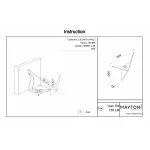 Накладной светильник Maytoni Trame C808WL-L3B Цвет арматуры черный Цвет плафонов черный от ImperiumLoft