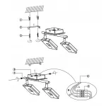 Спот Globo Kerstin 56138-2 Цвет арматуры хром от ImperiumLoft