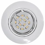 Комплект из 3 встраиваемых светильников Eglo ПРОМО Peneto 94406 Цвет арматуры белый от ImperiumLoft