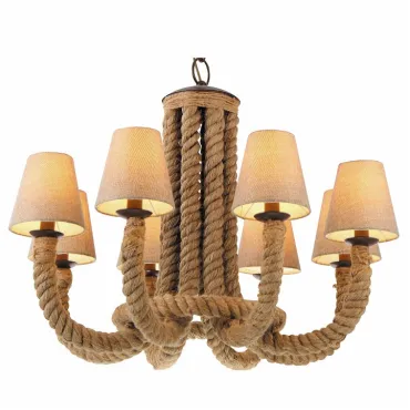 Подвесная люстра Arte Lamp Corda A8958LM-8BR Подвесная люстра Arte Lamp Corda A8958LM-8BR