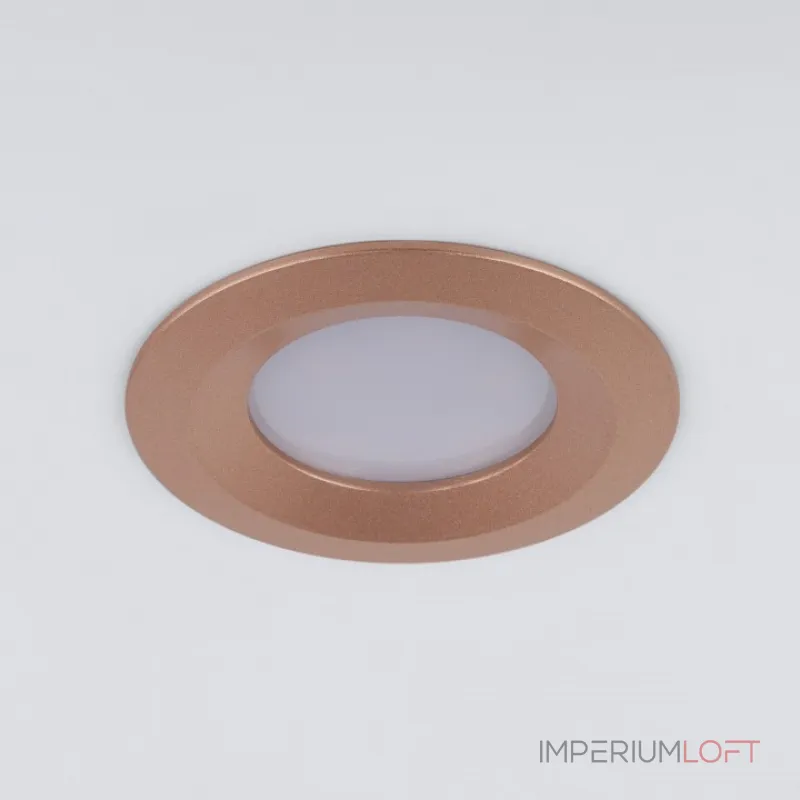 Встраиваемый светильник Elektrostandard 110 a053333 Цвет арматуры золото от ImperiumLoft