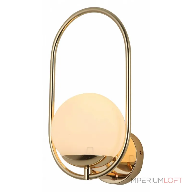 Бра F-promo Mars 2913-1W Цвет арматуры золото Цвет плафонов белый от ImperiumLoft Бра F-promo Mars 2913-1W Цвет арматуры золото Цвет плафонов белый от ImperiumLoft