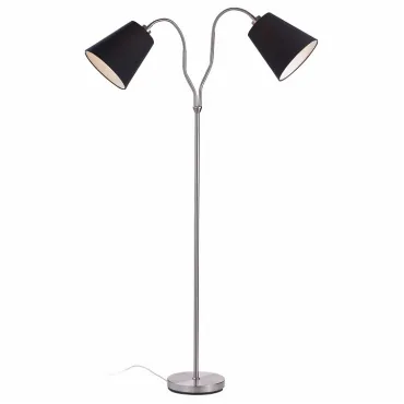Торшер markslojd Modena 105248 Цвет арматуры серый Цвет плафонов черный