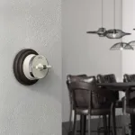 Выключатель двухклавишный с корпусом Werkel Vintage слоновая кость, хром W5822055 от ImperiumLoft