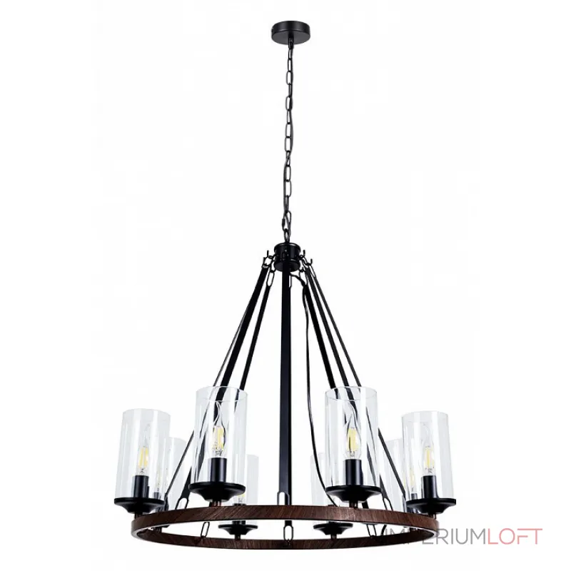 Подвесная люстра Arte Lamp Dalim A7014SP-8BK