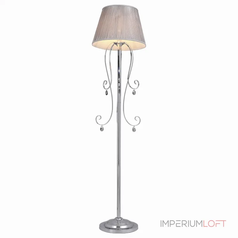 Торшер EVOLUCE Azzurro SL177.105.01 Цвет арматуры хром Цвет плафонов серебро от ImperiumLoft Торшер EVOLUCE Azzurro SL177.105.01 Цвет арматуры хром Цвет плафонов серебро от ImperiumLoft