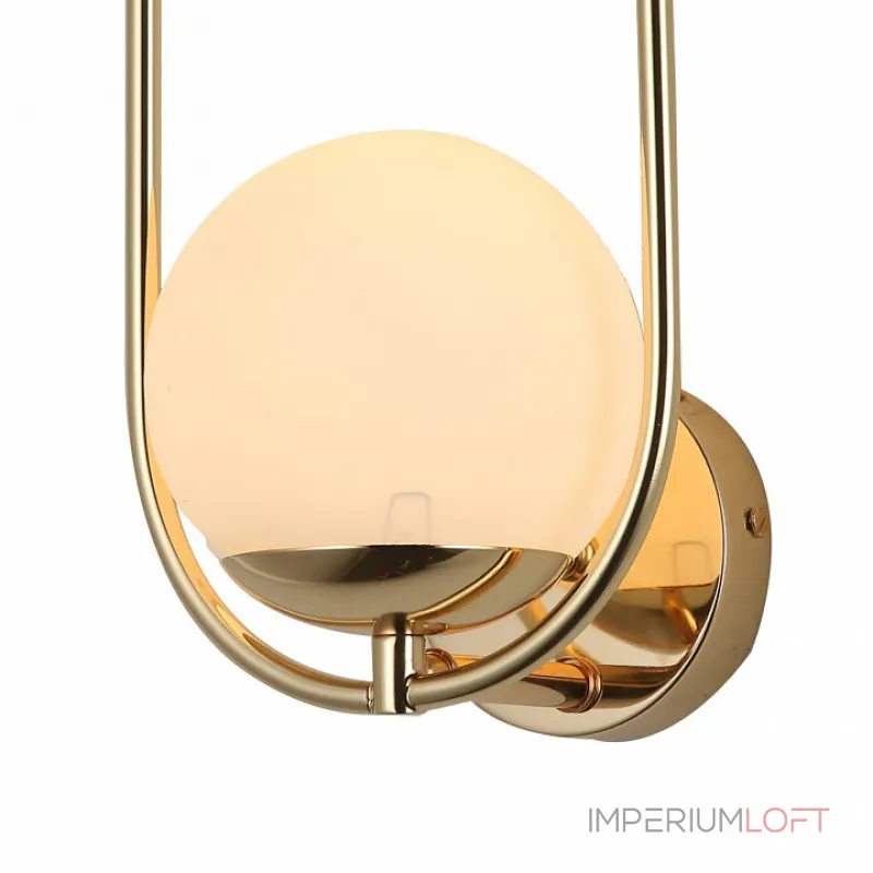 Бра F-promo Mars 2913-1W Цвет арматуры золото Цвет плафонов белый от ImperiumLoft Бра F-promo Mars 2913-1W Цвет арматуры золото Цвет плафонов белый от ImperiumLoft