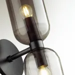 Бра Odeon Light Orinoco 4804/2W Цвет плафонов серый Цвет арматуры черный от ImperiumLoft