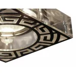 Встраиваемый светильник Arte Lamp Brilliants 1 A5205PL-1CC Цвет арматуры хром Цвет плафонов черный от ImperiumLoft