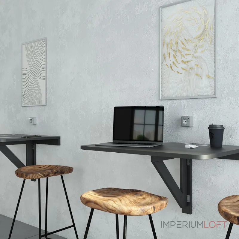 Розетка с заземлением, шторками и USB Werkel Gallant серебряные W5071706 от ImperiumLoft