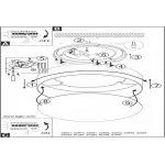 Накладной светильник Eglo ПРОМО Viserbella 97641 Цвет арматуры кремовый Цвет плафонов золото от ImperiumLoft