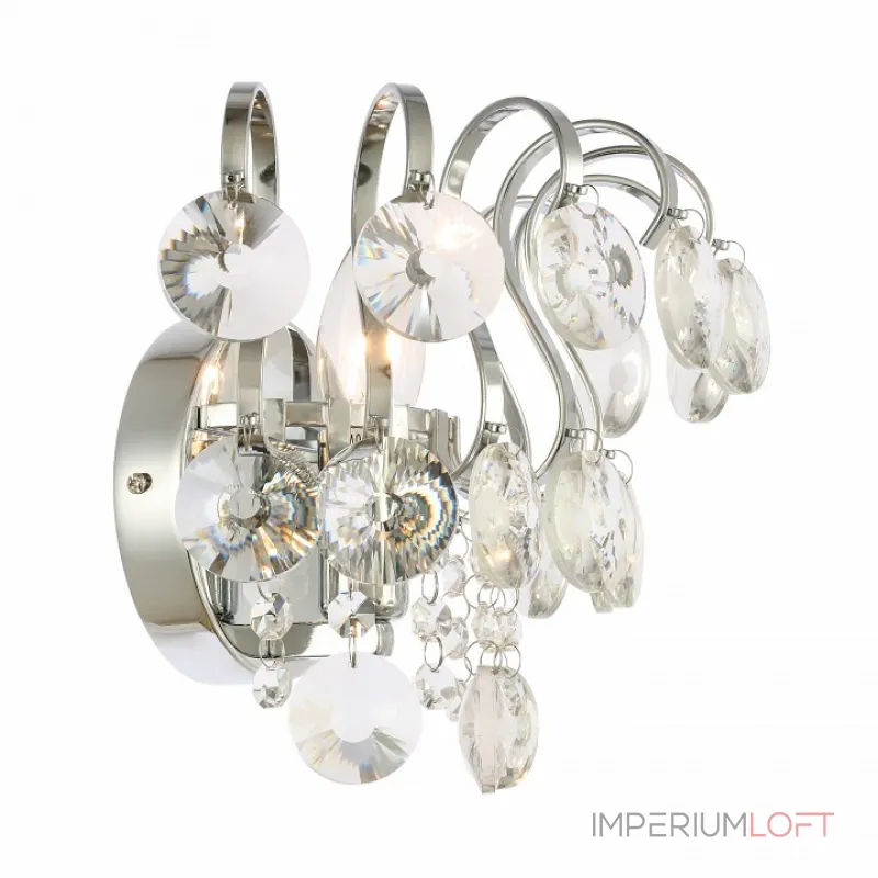 Бра ST-Luce Goello SL1146.101.01 Цвет арматуры хром Цвет плафонов прозрачный от ImperiumLoft Бра ST-Luce Goello SL1146.101.01 Цвет арматуры хром Цвет плафонов прозрачный от ImperiumLoft