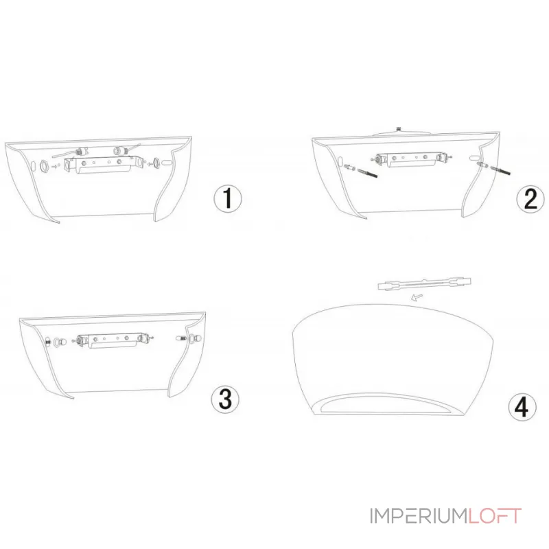 Накладной светильник Deko-Light Netito 341057 Цвет арматуры белый Цвет плафонов белый от ImperiumLoft Накладной светильник Deko-Light Netito 341057 Цвет арматуры белый Цвет плафонов белый от ImperiumLoft