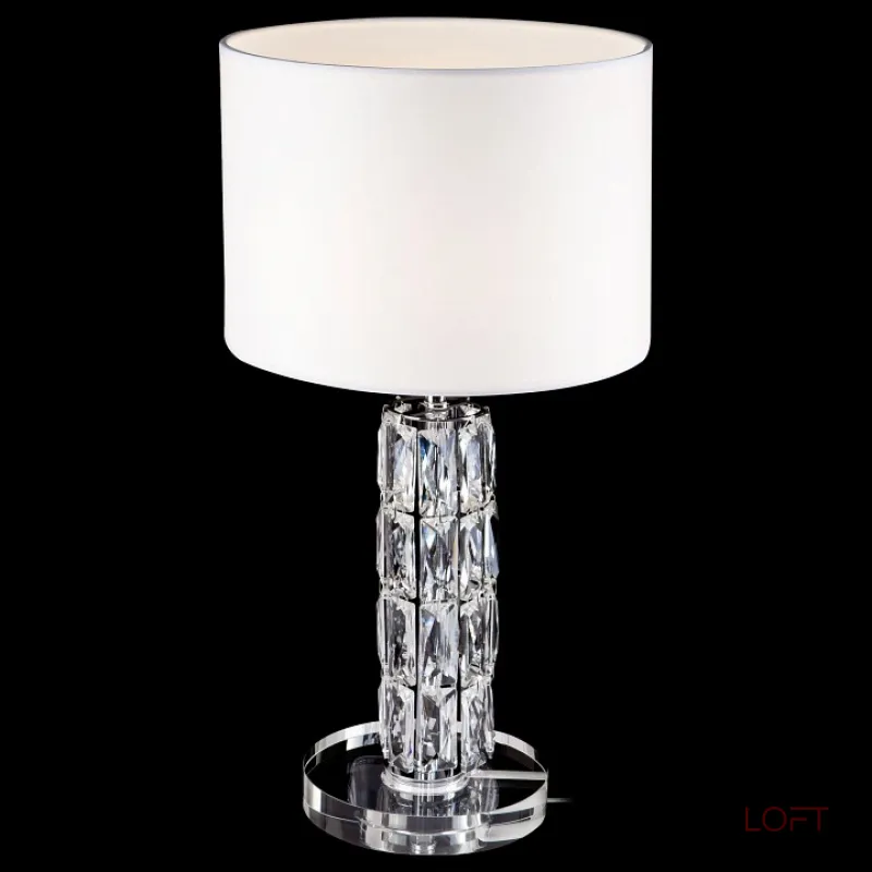 Настольная лампа декоративная Maytoni Talento DIA008TL-01CH Цвет арматуры хром Цвет плафонов белый от ImperiumLoft Настольная лампа декоративная Maytoni Talento DIA008TL-01CH Цвет арматуры хром Цвет плафонов белый от ImperiumLoft