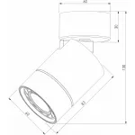 Светильник на штанге Elektrostandard Niro a065463 от ImperiumLoft