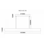 Подвесной светильник Wertmark Edda WE514.03.703 от ImperiumLoft