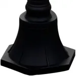 Фонарный столб Maytoni Abbey Road O003FL-03B Цвет арматуры черный Цвет плафонов прозрачный от ImperiumLoft