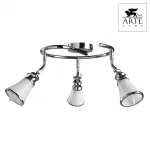 Спот Arte Lamp Vento A9231PL-3CC Цвет арматуры хром Цвет плафонов белый от ImperiumLoft