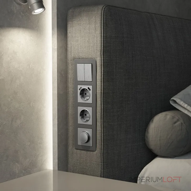 Рамка на 4 поста Werkel Acrylic графит a062132 от ImperiumLoft Рамка на 4 поста Werkel Acrylic графит a062132 от ImperiumLoft