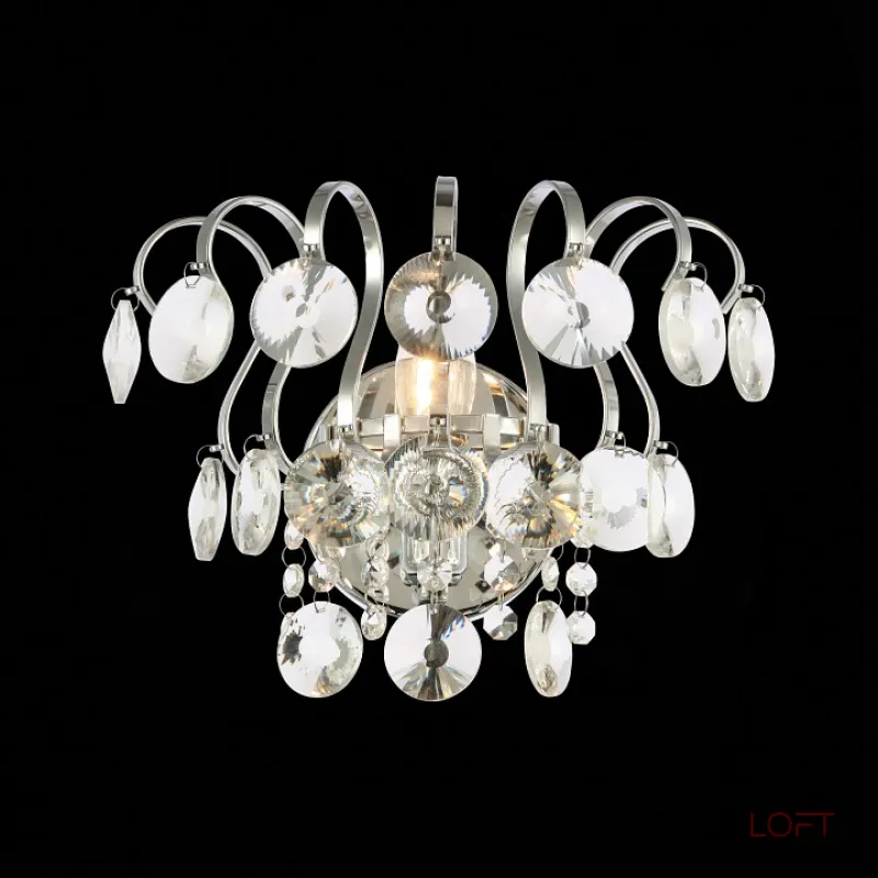 Бра ST-Luce Goello SL1146.101.01 Цвет арматуры хром Цвет плафонов прозрачный от ImperiumLoft Бра ST-Luce Goello SL1146.101.01 Цвет арматуры хром Цвет плафонов прозрачный от ImperiumLoft