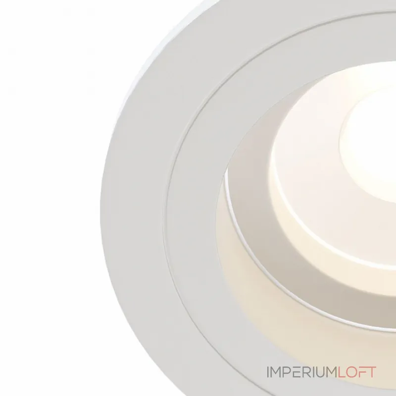 Встраиваемый светильник Maytoni Akron DL025-2-01W Цвет арматуры белый от ImperiumLoft