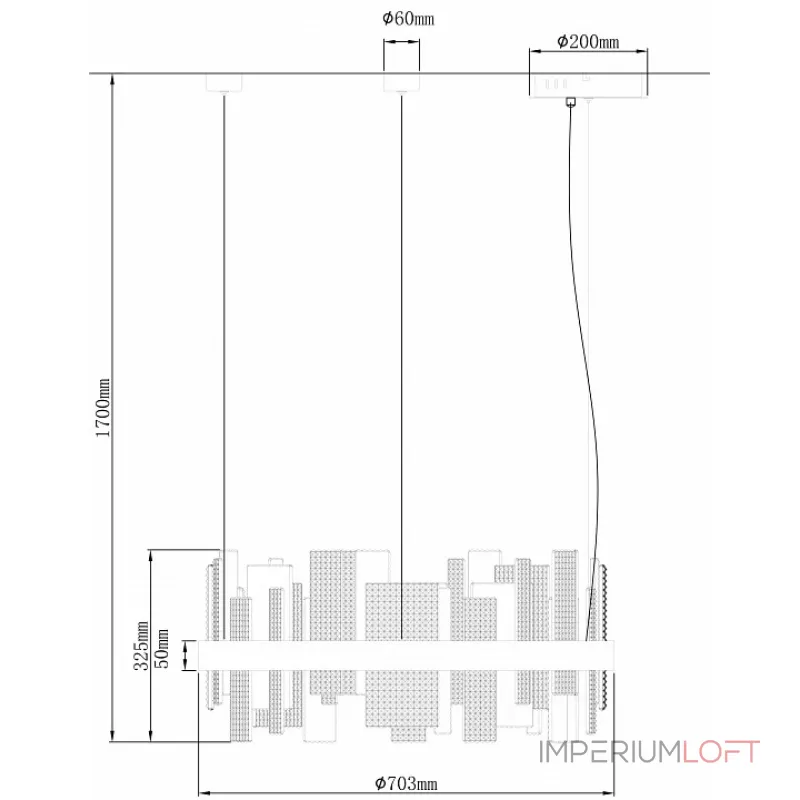 Подвесной светильник Wertmark Lotta WE460.01.303 от ImperiumLoft Подвесной светильник Wertmark Lotta WE460.01.303 от ImperiumLoft