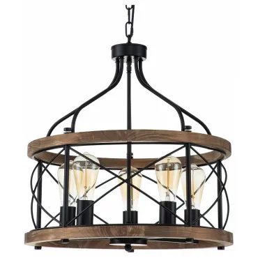 Подвесная люстра Indigo Camino 10017/5P Black Подвесная люстра Indigo Camino 10017/5P Black