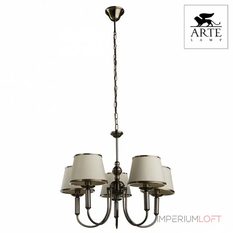 Подвесная люстра Arte Lamp Alice A3579LM-5AB 
