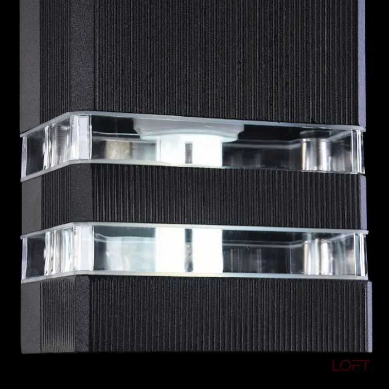 Накладной светильник Maytoni Unter den Linden O578WL-02B Цвет арматуры черный Цвет плафонов черный от ImperiumLoft