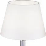 Настольная лампа декоративная Maytoni Riverside MOD018TL-01CH Цвет арматуры хром Цвет плафонов белый от ImperiumLoft