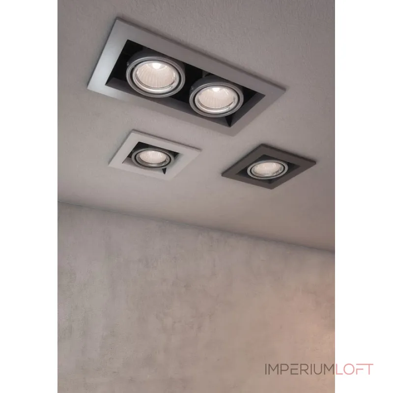 Встраиваемый светильник Maytoni Metal DL008-2-01-S Цвет арматуры серый от ImperiumLoft