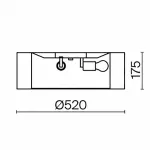 Накладной светильник Maytoni Bergamo MOD613CL-03W1 от ImperiumLoft