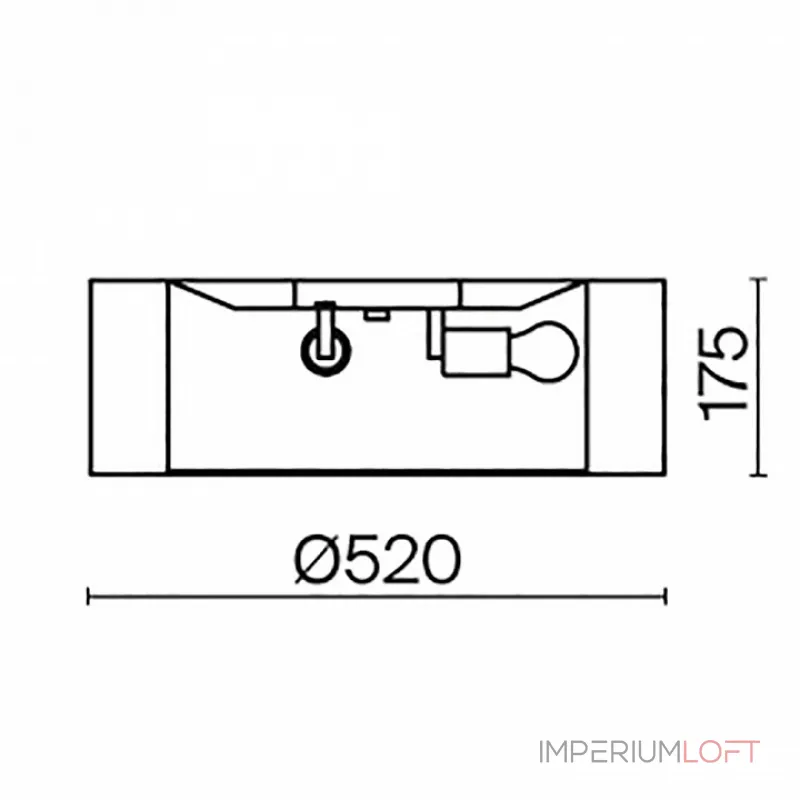 Накладной светильник Maytoni Bergamo MOD613CL-03W1 от ImperiumLoft