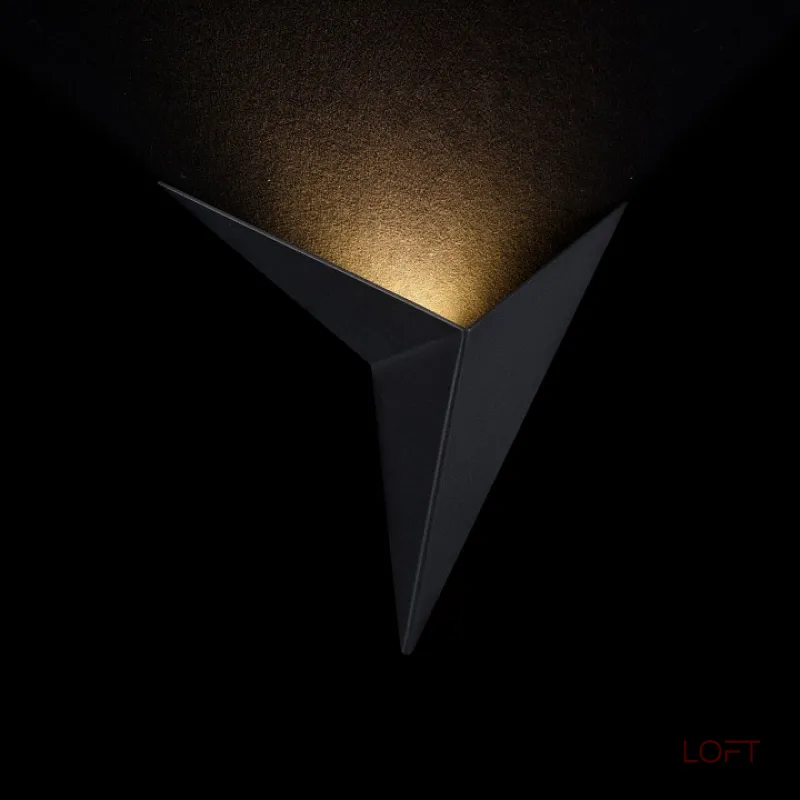 Накладной светильник Maytoni Trame C808WL-L3B Цвет арматуры черный Цвет плафонов черный от ImperiumLoft